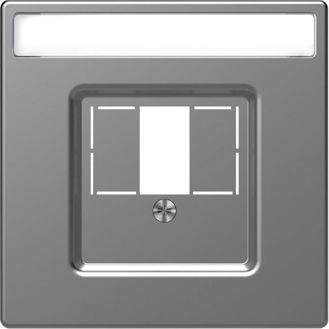 Μετώπη Πρίζας Ηχείων Ή HDMI Ατσάλι MEG4250-6036 D-Life MERTEN