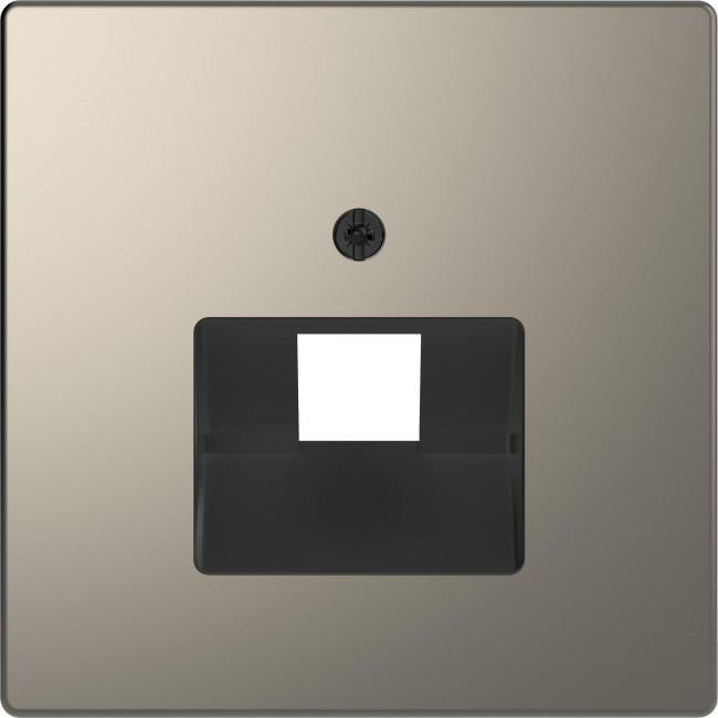 Μετώπη Πρίζας Δικτύου RJ45 Νίκελ MEG4521-6050 D-Life MERTEN