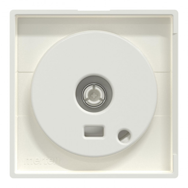Μετώπη Περιστροφικού Dimmer Λευκό MEG5250-0319 System-M MERTEN