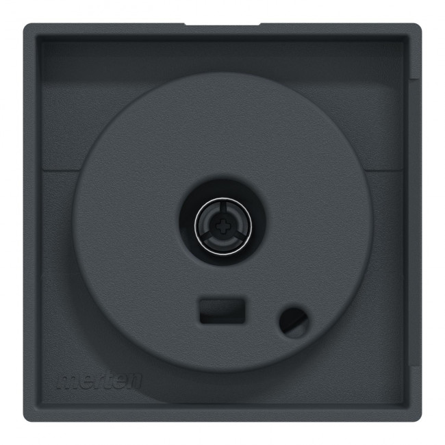Μετώπη Περιστροφικού Dimmer Ανθρακί MEG5250-0414 System-M MERTEN