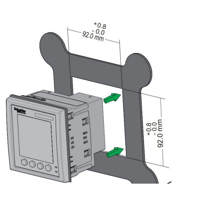 Αναλυτής Δικτύου Πόρτας Πίνακος METSEPM5110 SCHNEIDER ELECTRIC