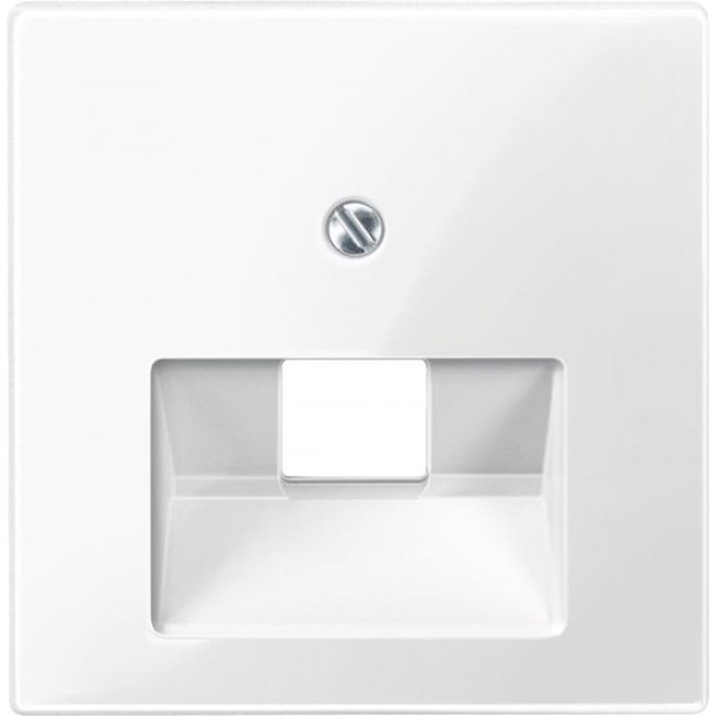 Μετώπη Πρίζας Δικτύου RJ45 Λευκό MTN296219 System-M MERTEN