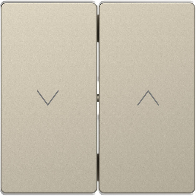 Μετώπη 2 Πλήκτρων Ρολών Sahara MTN3855-6033 D-Life MERTEN