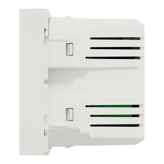 Πρίζα Φόρτισης USB Διπλή  2 Στοιχείων TypeA+C Λευκό NU301818 New Unica