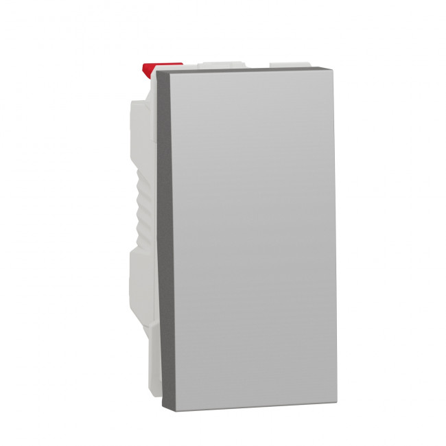 Διακόπτης A/R 1 Στοιχείου Αλουμίνιο NU310330 New Unica