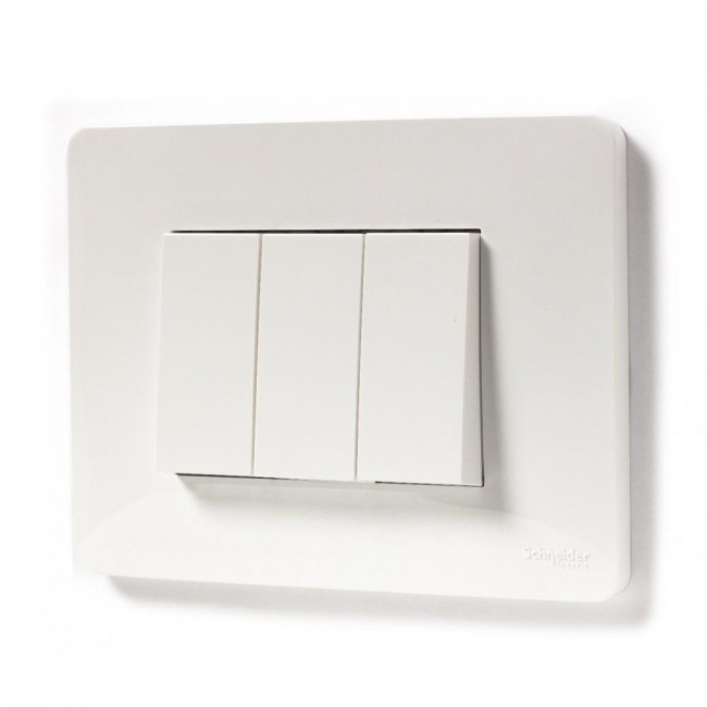 Διακόπτης Μεσαίος  A/R 1 Στοιχείου Λευκό NU310518 New Unica