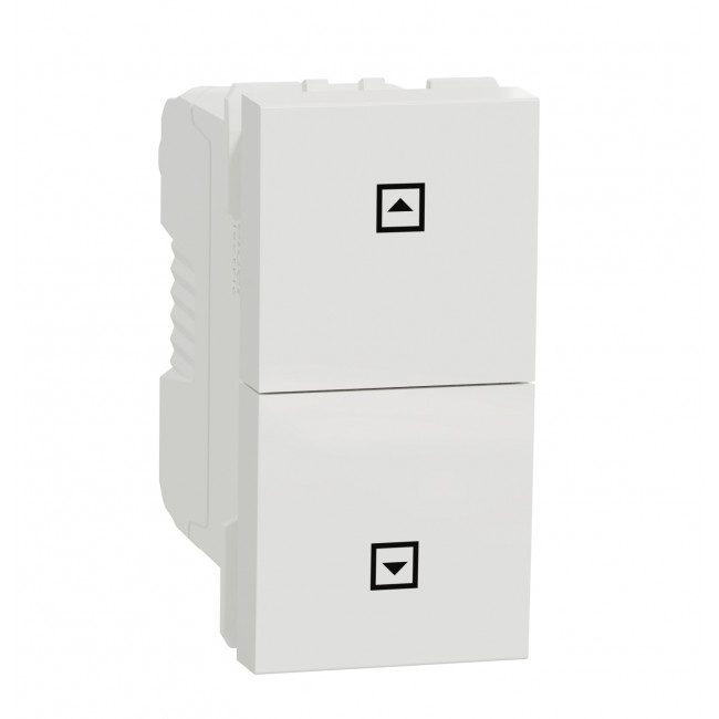 Μπουτόν Ρολών 1 Στοιχείου Λευκό NU310718SC New Unica