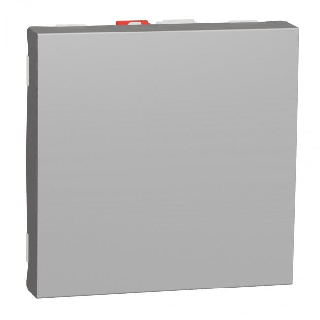 Διακόπτης A/R 2 Στοιχείων Αλουμίνιο NU320330 New Unica