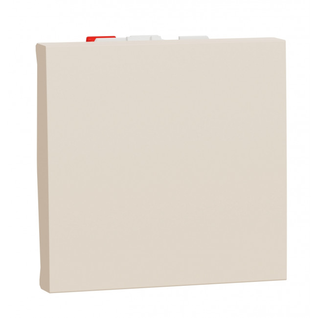 Διακόπτης A/R 2 Στοιχείων Μπεζ NU320344 New Unica