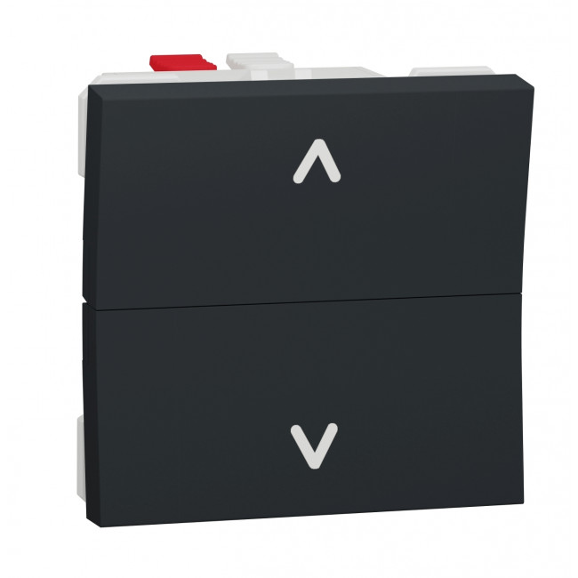 Μπουτόν Ρολών 2 Στοιχείων Ανθρακί NU320754 New Unica