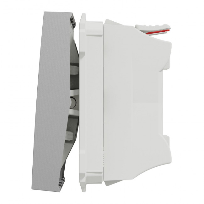 Διακόπτης K/R 2 Στοιχείων Αλουμίνιο NU321130 New Unica