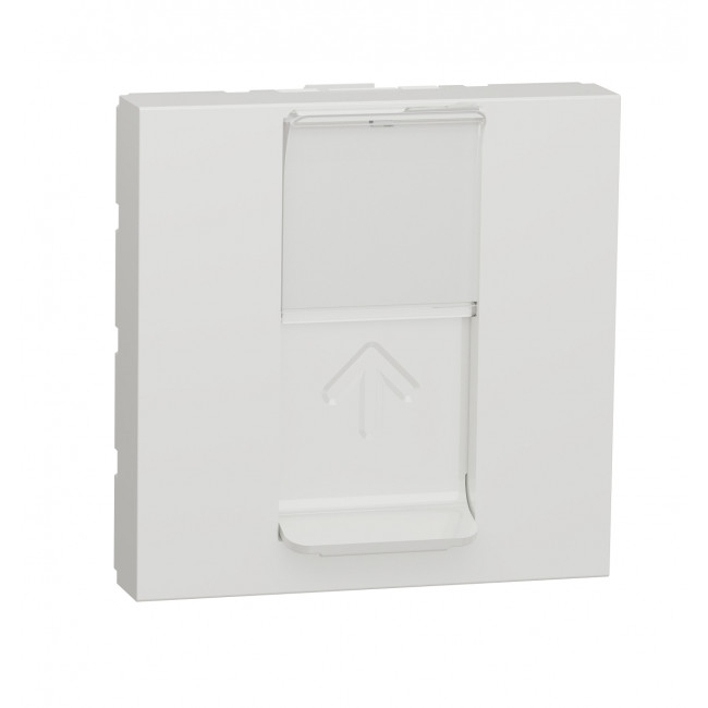 Πριζα Δικτύου RJ45 Cat.6 STP 2 Στοιχείων Λευκό NU341718 New Unica