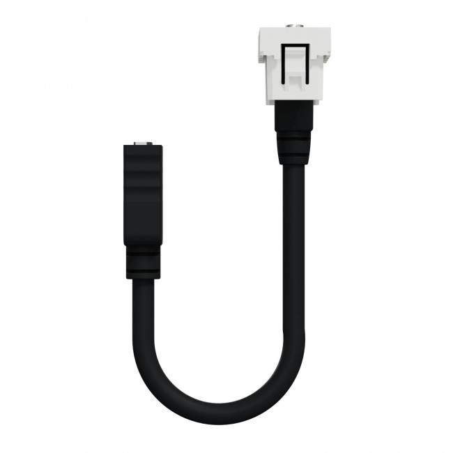 Πρίζα HDMI Προκαλωδιωμένη 1 στοιχείου Λευκό NU343018 New Unica