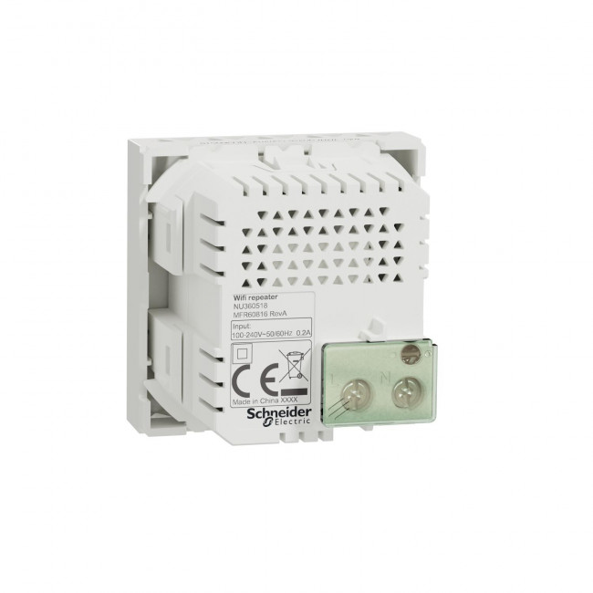 Wifi Repeater 300Mbps 2 Στοιχείων Λευκό NU360518 New Unica