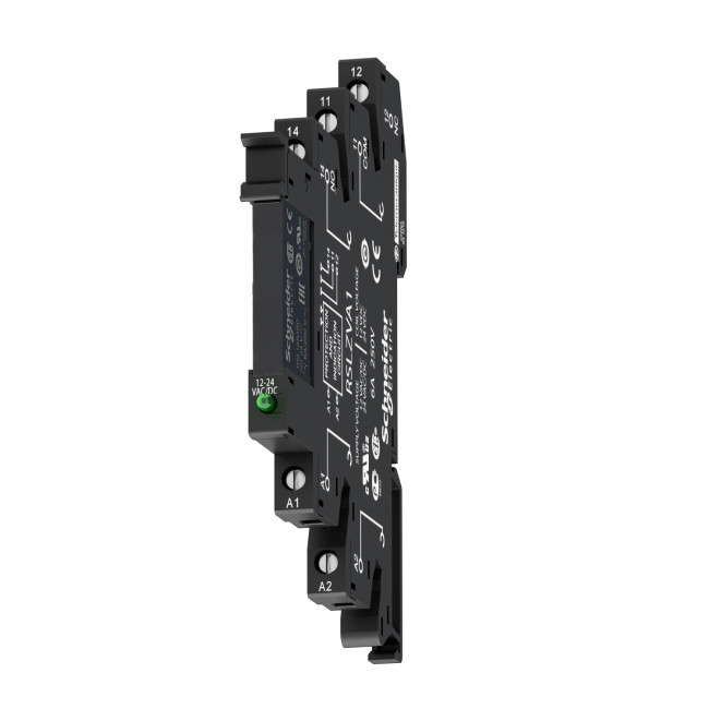 Κλεμμορελέ 60VDC 6A Με LED RSL1PVPU SCHNEIDER ELECTRIC