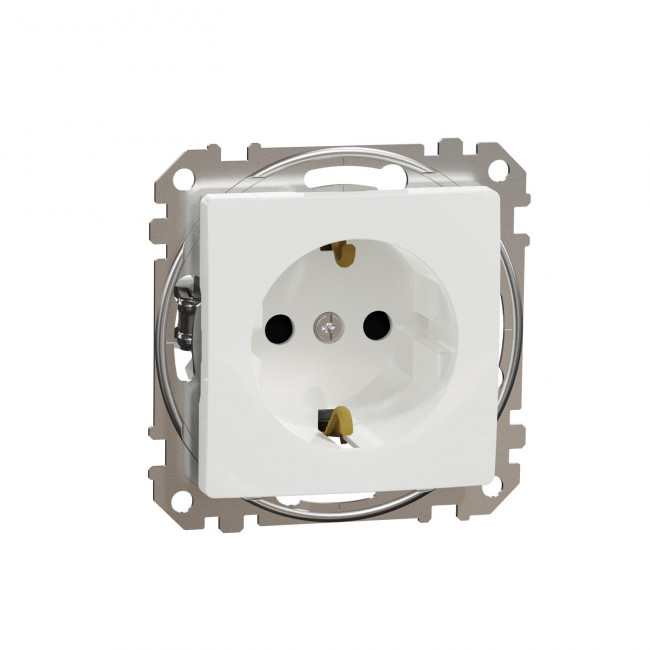 Πρίζα Σούκο Ασφαλείας Λευκό SDD111022 Sedna SCHNEIDER ELECTRIC