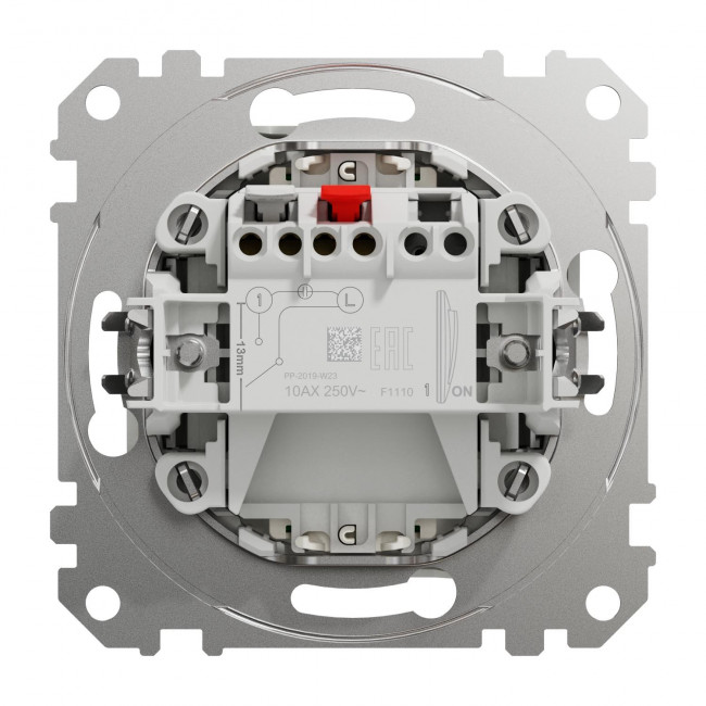Διακόπτης Απλός Λευκό Με Λυχνία SDD111101L Sedna SCHNEIDER ELECTRIC