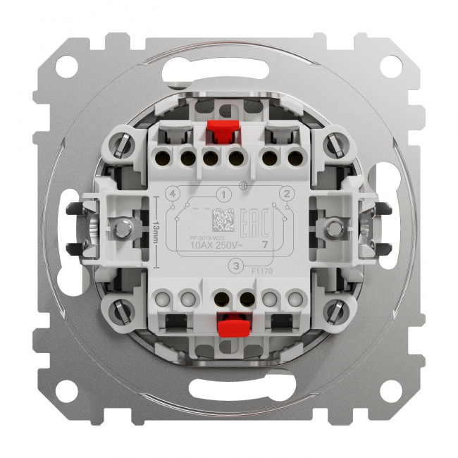 Διακόπτης Μεσαίος A/R Λευκό SDD111107 Sedna SCHNEIDER ELECTRIC