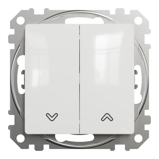 Μπουτόν Ρολών Λευκό SDD111114 Sedna SCHNEIDER ELECTRIC