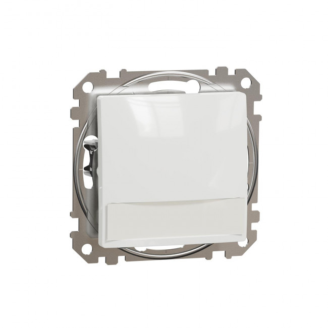 Μπουτόν Λευκό Με Λυχνία Επιγραφής SDD111143L Sedna SCHNEIDER ELECTRIC