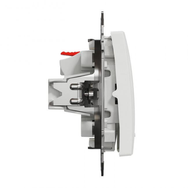 Μπουτόν Λευκό Με Λυχνία Επιγραφής SDD111143L Sedna SCHNEIDER ELECTRIC