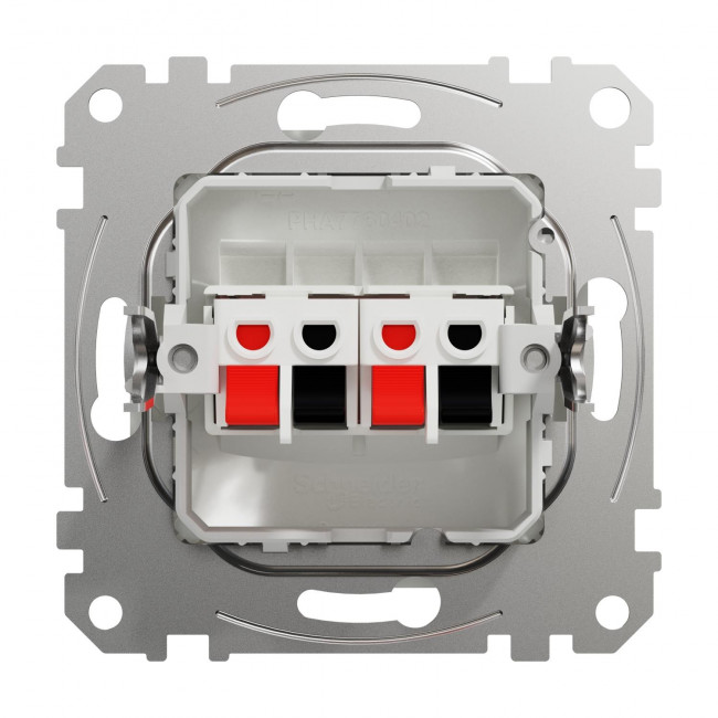 Πρίζα Ηχείων Διπλή Λευκό SDD111411 Sedna SCHNEIDER ELECTRIC