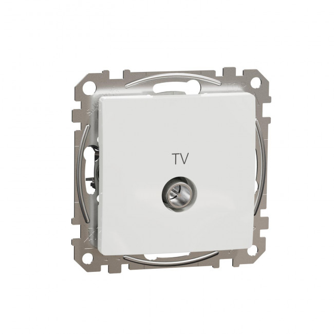 Πρίζα TV Διέλευσης 10dB Λευκό SDD111478 Sedna SCHNEIDER ELECTRIC