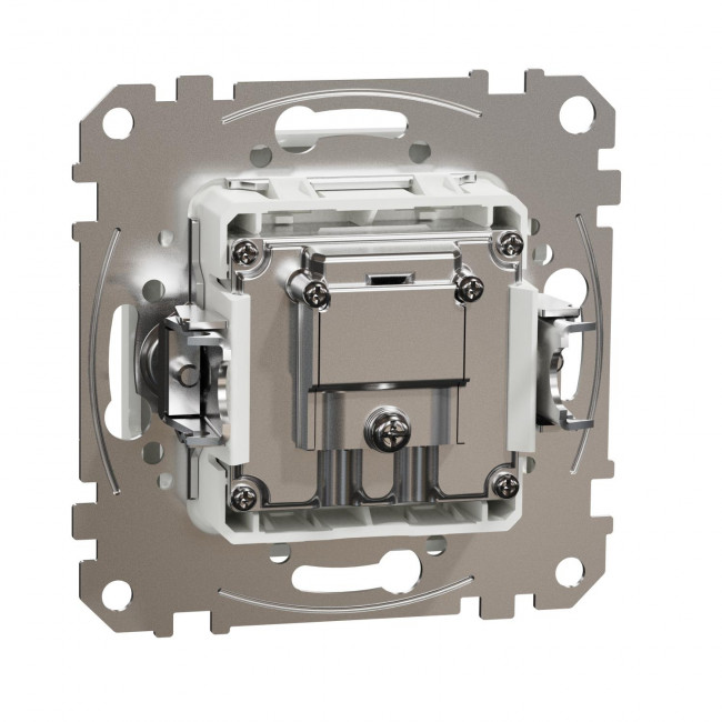 Πρίζα TV-SAT Διέλευσης 10dB Λευκό SDD111478S Sedna SCHNEIDER ELECTRIC