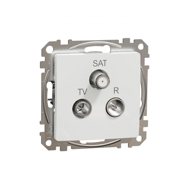 Πρίζα TV-RD-SAT Τερματική 4dB Λευκό SDD111481 Sedna SCHNEIDER ELECTRIC
