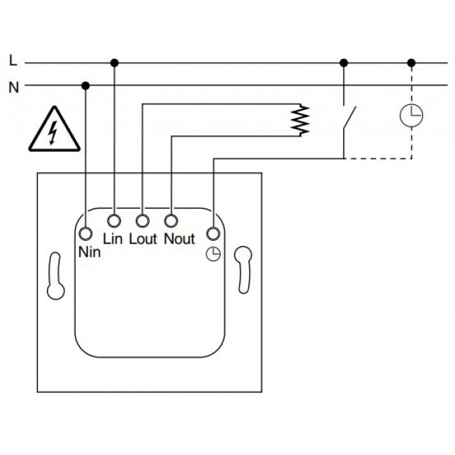 Θερμοστάτης Ηλεκτρονικός Λευκό SDD111506 Sedna SCHNEIDER ELECTRIC