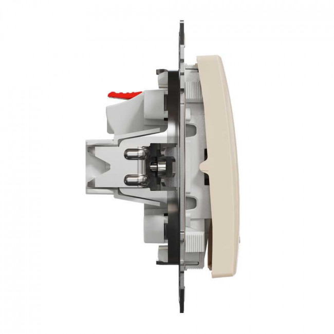 Διακόπτης Απλός Μπεζ Με Λυχνία SDD112101N Sedna SCHNEIDER ELECTRIC