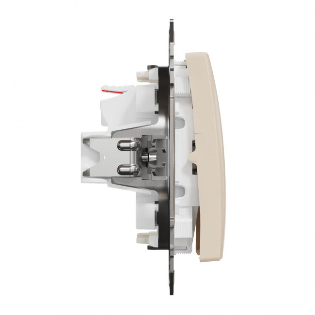 Διακόπτης K/R Μπεζ Με Λυχνία SDD112105L Sedna SCHNEIDER ELECTRIC