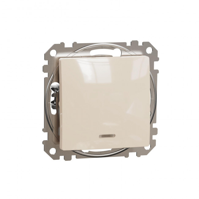 Μπουτόν Μπεζ Με Λυχνία SDD112111L Sedna SCHNEIDER ELECTRIC
