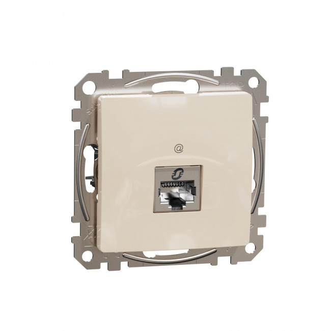 Πρίζα RJ45 Cat6A STP Μπεζ SDD112466S Sedna SCHNEIDER ELECTRIC