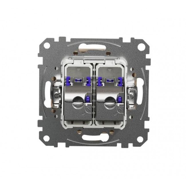 Πρίζα RJ45 Διπλή Cat6A STP Μπεζ SDD112467S Sedna SCHNEIDER ELECTRIC