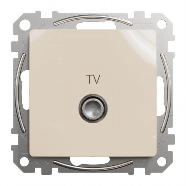 Πρίζα TV Διέλευσης 10dB Μπεζ SDD112478 Sedna SCHNEIDER ELECTRIC