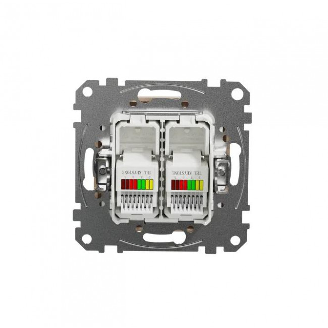 Πρίζα RJ11 Διπλή Μπεζ SDD112492 Sedna SCHNEIDER ELECTRIC