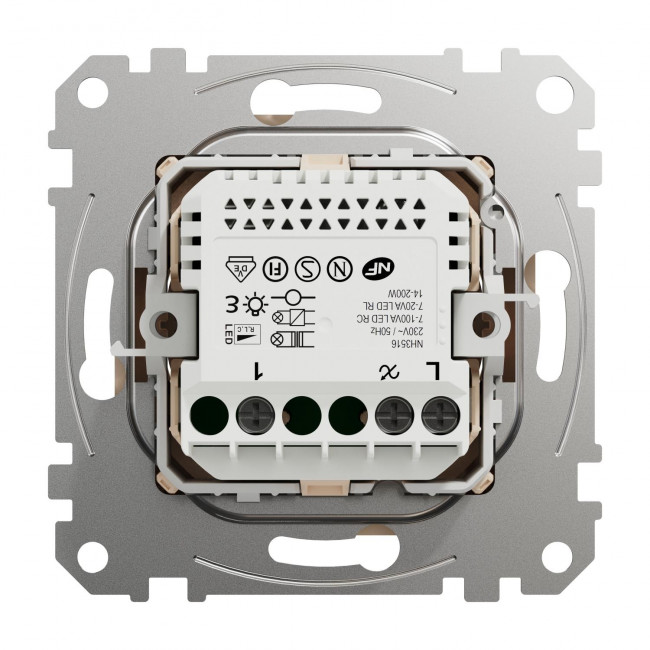 Dimmer Περιστροφικό Universal RC/RL 200W Μπεζ SDD112502 Sedna SCHNEIDER ELECTRIC