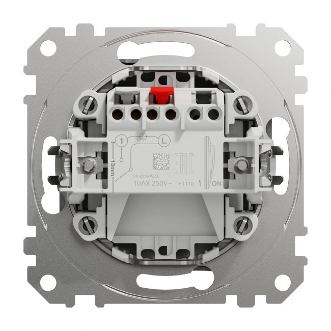 Διακόπτης Απλός Αλουμίνιο SDD113101 Sedna SCHNEIDER ELECTRIC
