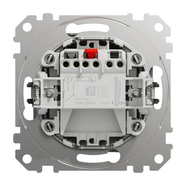 Διακόπτης Απλός Αλουμίνιο SDD113101 Sedna SCHNEIDER ELECTRIC