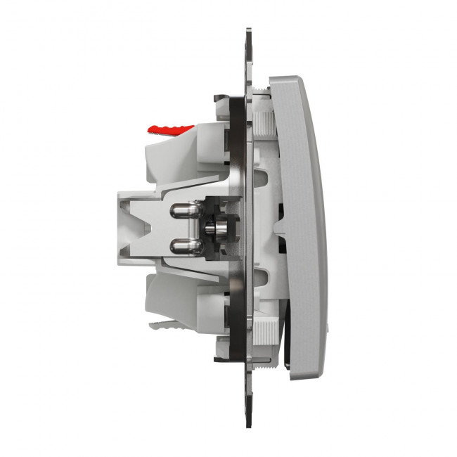 Διακόπτης A/R Αλουμίνιο Με Λυχνία SDD113106L Sedna SCHNEIDER ELECTRIC