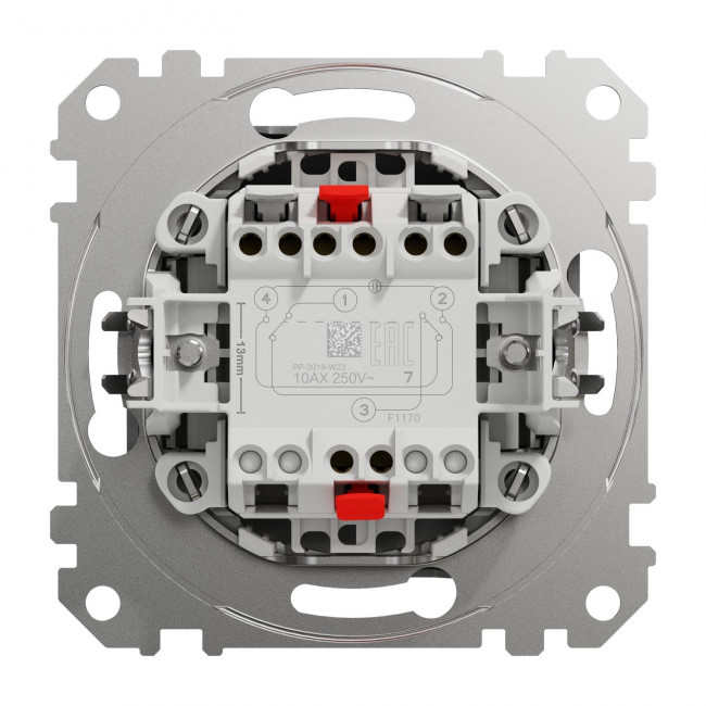 Διακόπτης Μεσαίος A/R Αλουμίνιο SDD113107 Sedna SCHNEIDER ELECTRIC