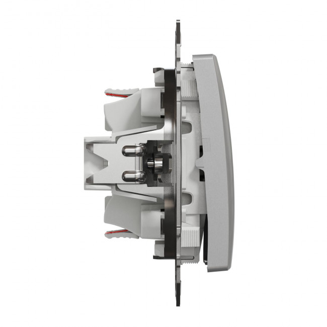 Διακόπτης Διπλός A/R Αλουμίνιο SDD113108 Sedna SCHNEIDER ELECTRIC
