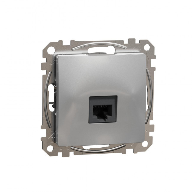 Πρίζα RJ45 Cat6 UTP Αλουμίνιο SDD113461 Sedna SCHNEIDER ELECTRIC