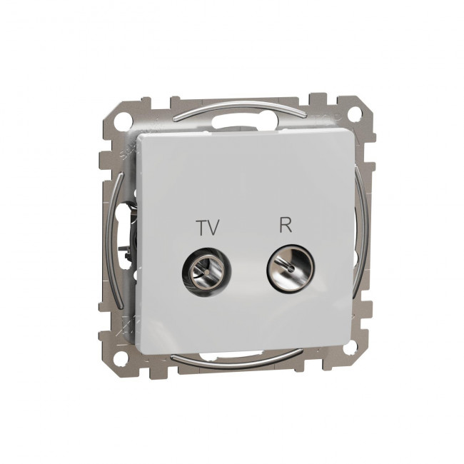Πρίζα TV-RD Διέλευσης 7dB Αλουμίνιο SDD113474R Sedna SCHNEIDER ELECTRIC