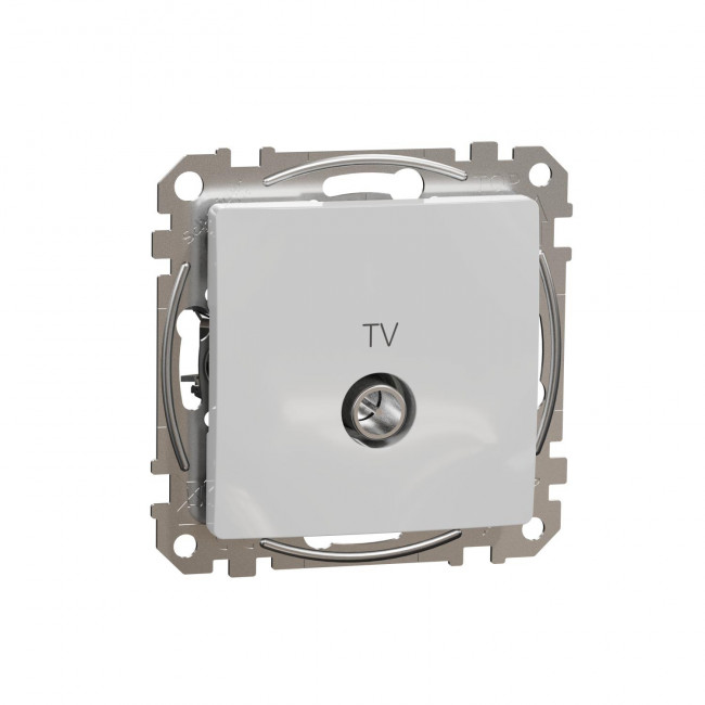 Πρίζα TV Διέλευσης 10dB Αλουμίνιο SDD113478 Sedna SCHNEIDER ELECTRIC