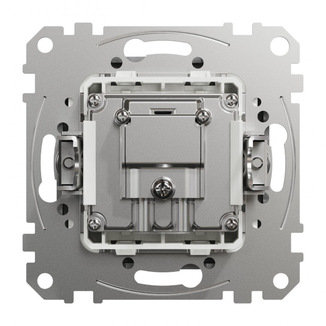 Πρίζα TV-SAT Διέλευσης 10dB Αλουμίνιο SDD113478S Sedna SCHNEIDER ELECTRIC
