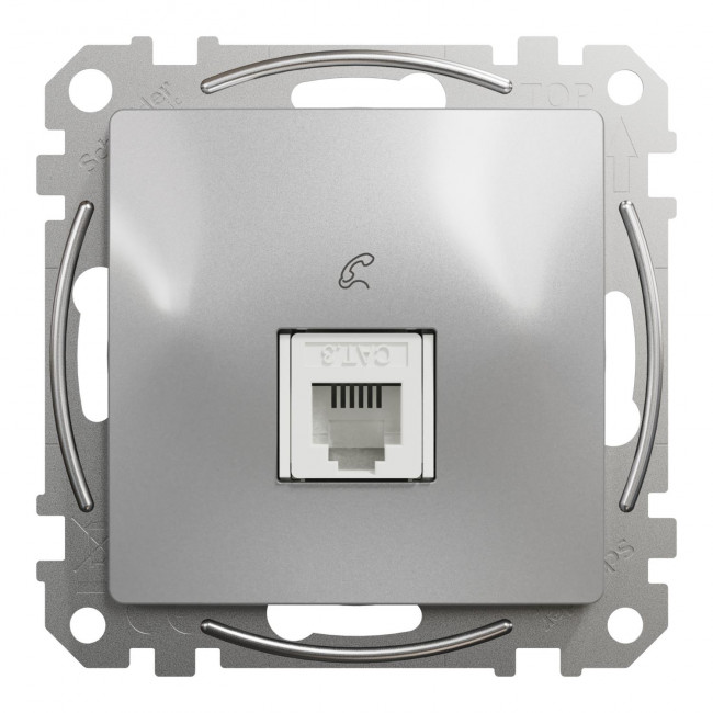 Πρίζα RJ11 Αλουμίνιο SDD113491 Sedna SCHNEIDER ELECTRIC
