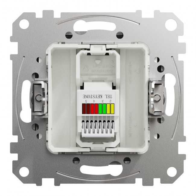 Πρίζα RJ11 Αλουμίνιο SDD113491 Sedna SCHNEIDER ELECTRIC