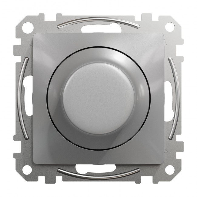 Dimmer Περιστροφικό Universal RC/RL 200W Αλουμίνιο SDD113502 Sedna SCHNEIDER ELECTRIC